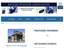 Tablet Screenshot of baysideba.com